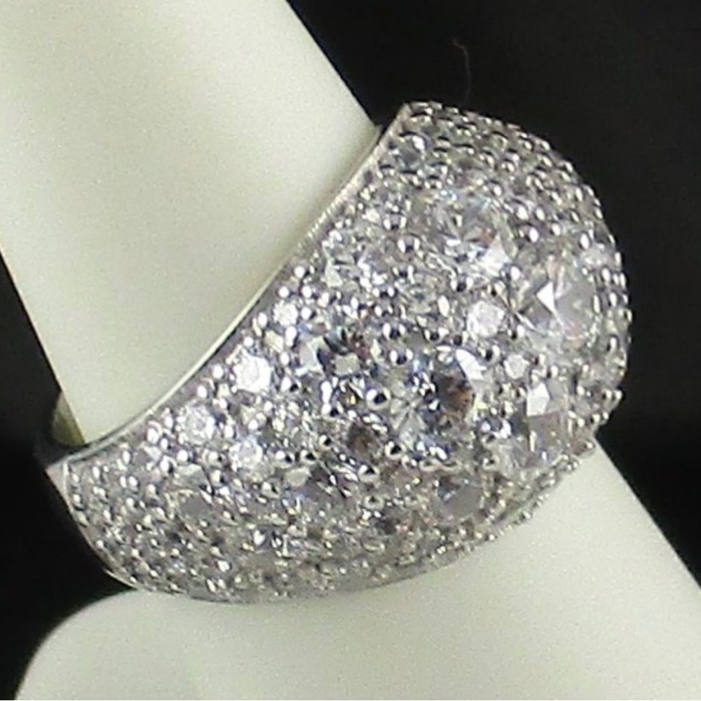NIB Jean Dousset Pave Dome Ring - Picture 10 of 11